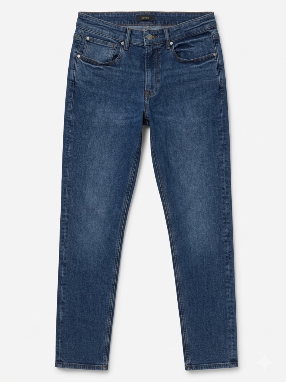 Quince Warren Stretch Slim Straight Jeans Azure Blue 31x30